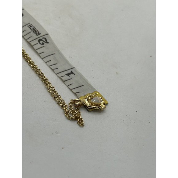 1983 Ronte’ of Hollywood 14k Gold Vermeil Genuine Opal Necklace With Box - Picture 8 of 8